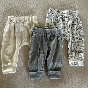3pc Finn + Emma Organic Cotton Cuffed Pants